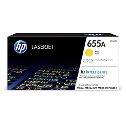HP CF452A/452A/452/655A 原廠黃色碳粉匣 HP CLJM681f/M681z/M682z/M652dn/M652n/M653dn (