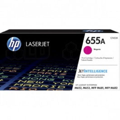 HP CF453A/453A/453/655A 原廠紅色碳粉匣 HP CLJM681f/M681z/M682z/M652dn/M652n/M653dn 