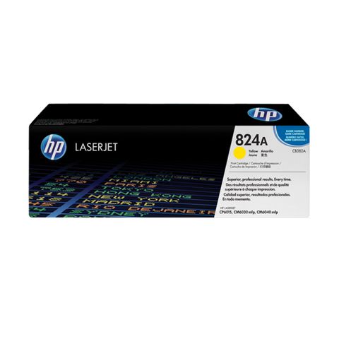 【正原廠】HP CB382A/382A/382/824A 原廠黃色碳粉匣 適用CP6015de/CP6015dn/CP6015n/CP6015x/CP6015xh