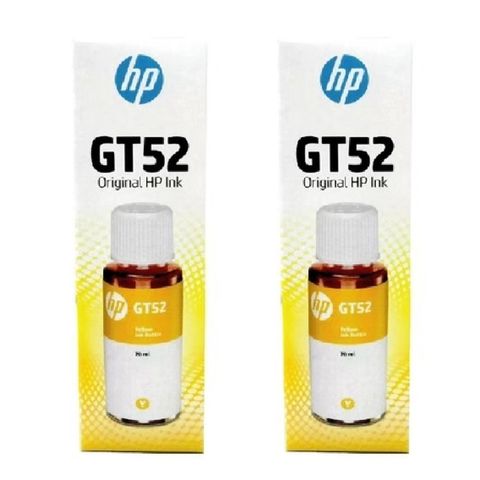 HP GT52 黃色 原廠填充墨水《二入組》