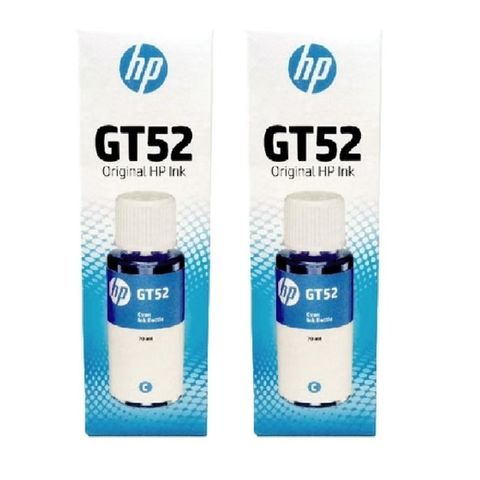 HP GT52 藍色 原廠填充墨水《二入組》