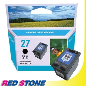 RED STONE 紅石 for HP C8727A環保墨水匣(黑色)NO.27