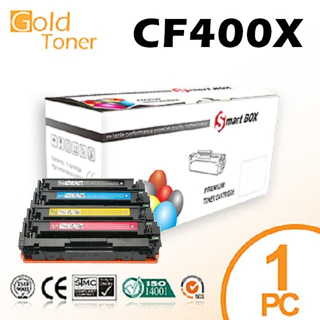 Gold  Toner 【Gold Toner】HP CF400X / No.201X 黑色相容碳粉匣【適用】M252dw / M252n / M277dw