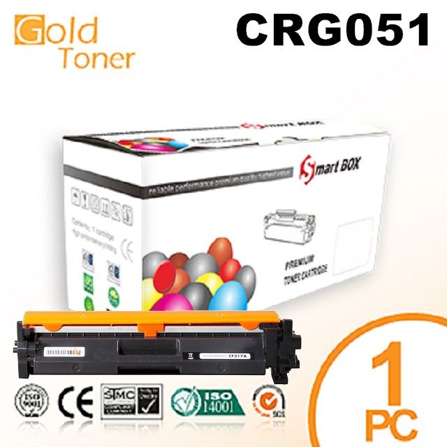 Gold  Toner 【Gold Toner】CANON CRG-051 相容碳粉匣 【適用】LBP162dw / MF267dw / MF269dw