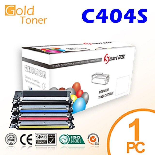 Gold  Toner 【Gold Toner】SAMSUNG CLT-C404S 相容碳粉匣(藍色)【適用】SL-C430W / SL-C480W