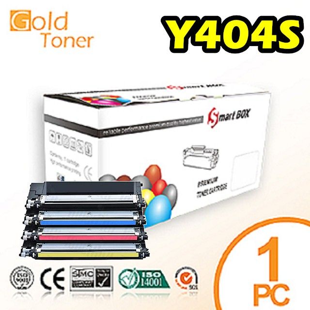 Gold  Toner 【Gold Toner】SAMSUNG CLT-Y404S 相容碳粉匣(黃色)【適用】SL-C430W / SL-C480W