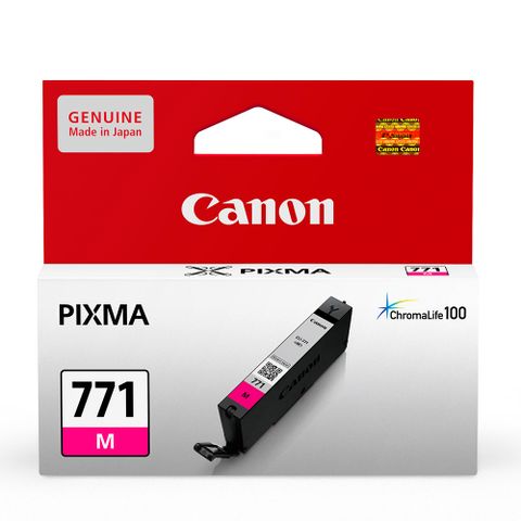 Canon 佳能 CLI-771M 原廠紅色墨水匣適用型號MG5770MG6870MG7770