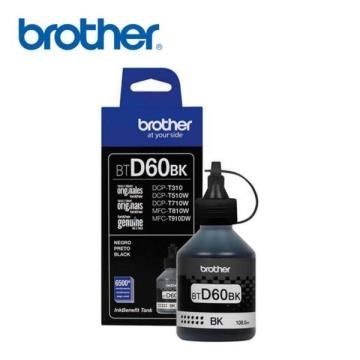 BROTHER 兄弟牌  BTD60BK 原廠黑色墨水 (2入)