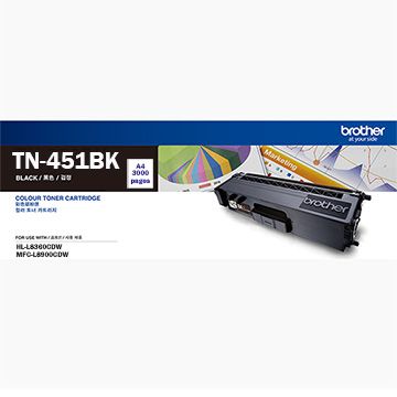 BROTHER 兄弟牌  TN-451BK 原廠黑色碳粉匣