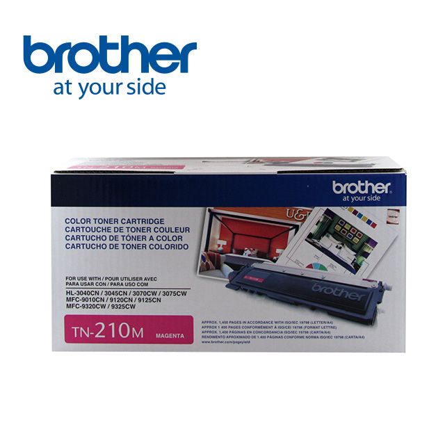 BROTHER 兄弟牌  TN-210M 紅色原廠碳粉匣