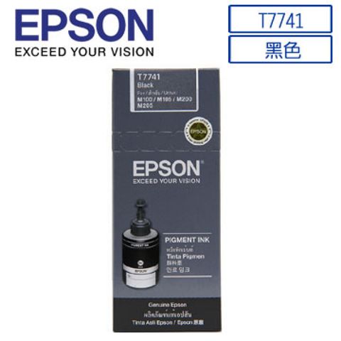 EPSON 愛普生 T774100 原廠黑色墨水 (4瓶)