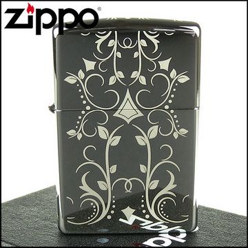 【ZIPPO】美系~Filigree Pattern-花紋圖案五面雷射雕刻加工打火機