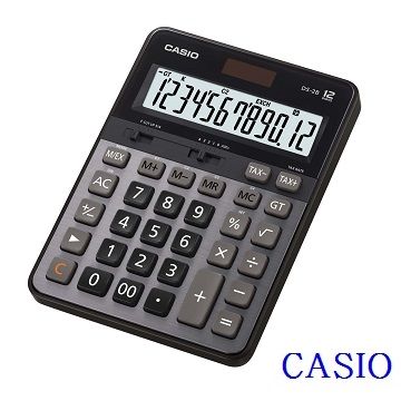 CASIO卡西歐‧12位數頂級雙電源桌上型商務計算機/DS-2B