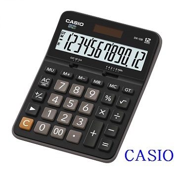 CASIO 卡西歐 12位數雙電源商用計算機/DX-12B