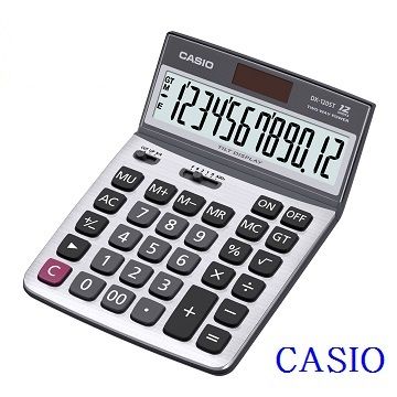 CASIO 卡西歐 12位數雙電源/可掀式商用計算機/DX-120ST