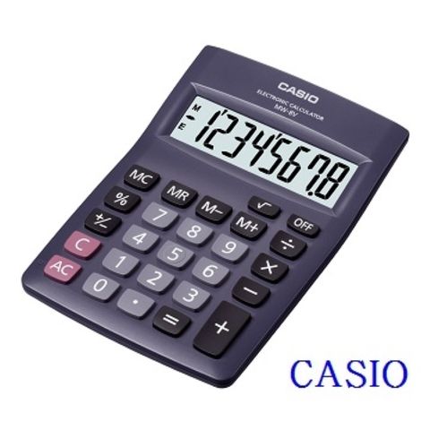 CASIO 卡西歐 8位數國家考試專用桌上型商務計算機MW-8VBK