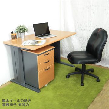 STYLEHOUSE 時尚屋 CD140HF-35木紋辦公桌櫃椅組Y699-15+Y702-1+FG5-HF-35/DIY組裝