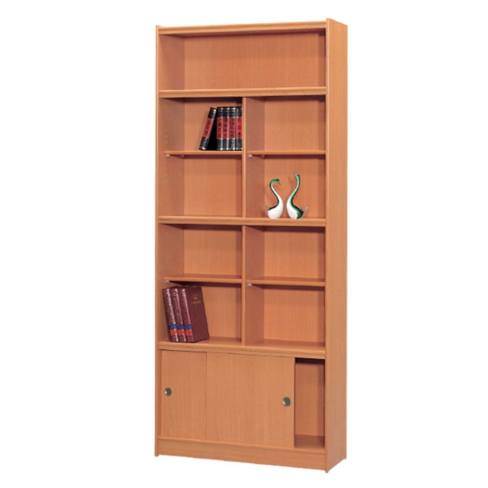 STYLEHOUSE 時尚屋 [RC5]豪豐3x7尺玻璃拉門書櫃A37