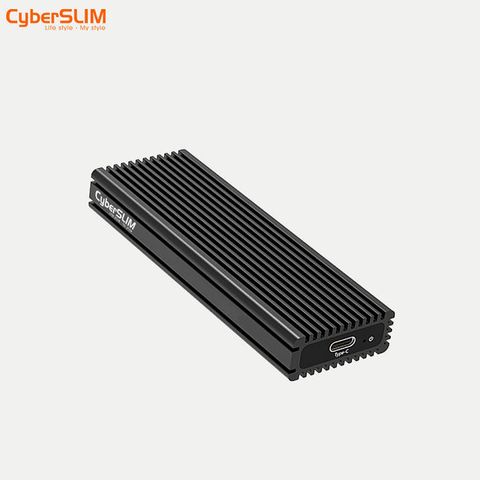 CyberSLIM M.2 PCI-E 硬碟外接盒 SSSD 行動固態硬碟盒 NVME Type-c