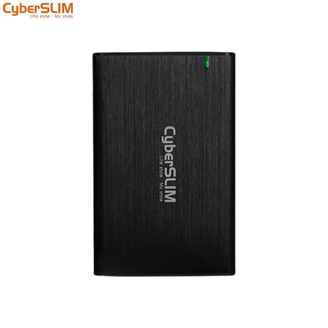 CyberSLIM  2.5吋 硬碟外接盒 SSD 2.5吋行動固態硬碟盒黑 Type-c T0 USB B25U31