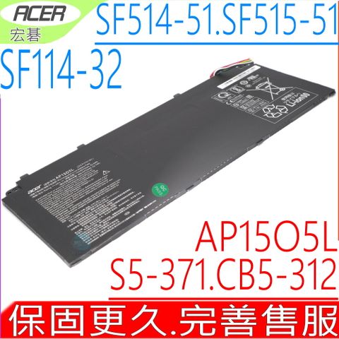 ACER AP15O5L 宏碁電池 SPIN5 SP513-52N Aspire S13 S5-371 S5-371T Chromebook R13 CB5-312T CB5-312 SWIFT 5 SF514-51 SF514-51-50YK SF514-51-53EJ SF114-32 SF114-32 N17W6 SF514-14 SF514-51-50YK SF515-51T SF514-51-53EJ AP15O3K 3ICP4/91/91