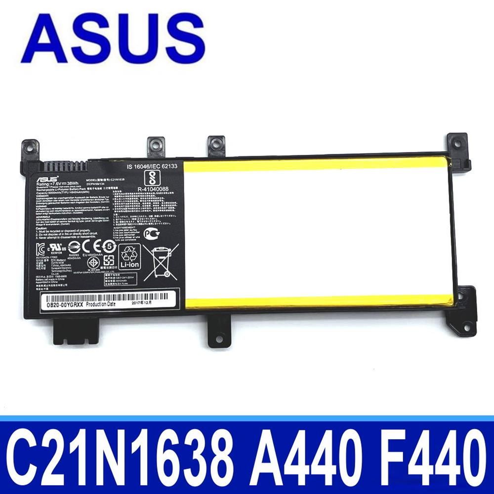 ASUS 華碩   C21N1638  電池 R400 R419UF R419UN X442 X442UA X442UF A440 A442UF A442UN A480 A480UF A480UN X442UN  X442UQ  X442UR