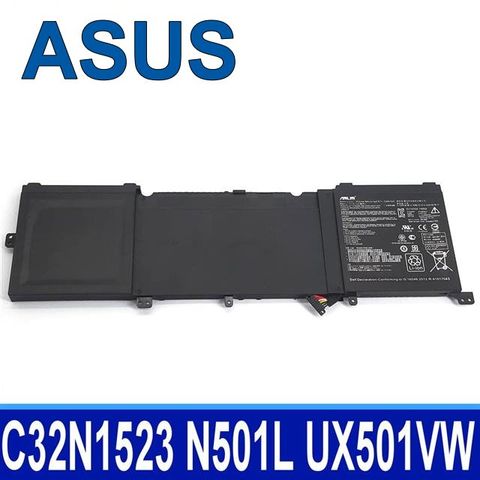 ASUS C32N1523 電池 Asus ZenBook Pro N501L Pro UX501VW