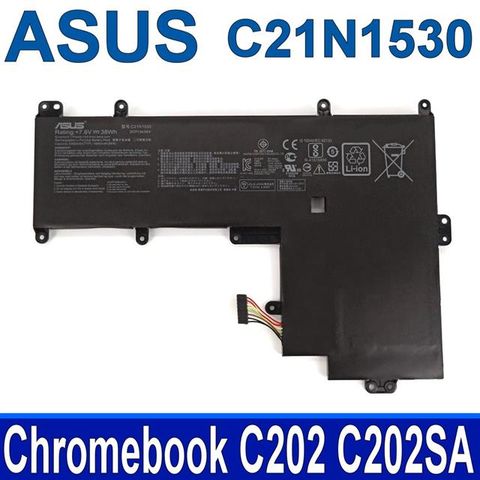 ASUS 華碩 C21N1530 2芯  電池 Chromebook C202 C202SA C202SA-2A