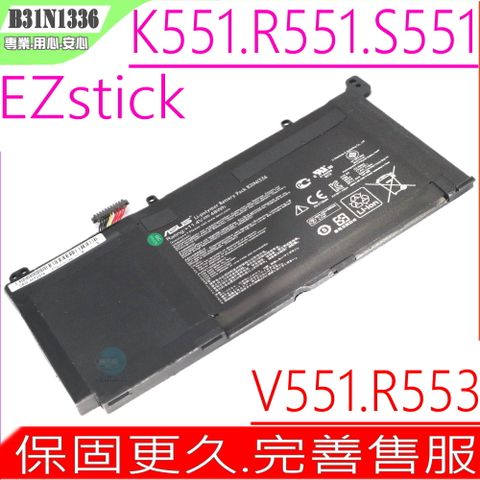 ASUS 華碩 B31N1336 電池適用 R551,R551LA,R551LB,R551L,R551LN,R553LA,R553LF,R553LN,K551,K551LA,K551LN,K551LF