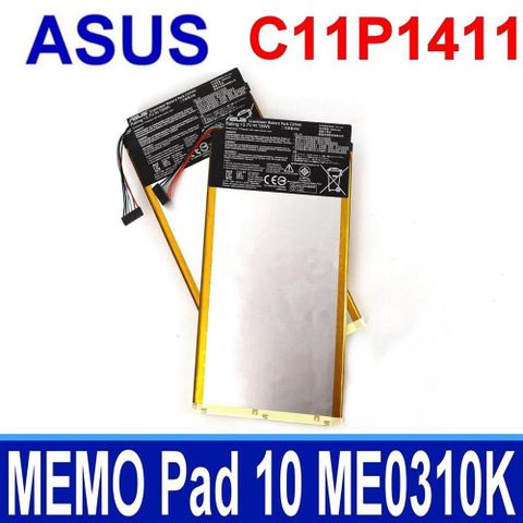 ASUS C11P1411 2芯 華碩電池 MEMO Pad 10 ME0310K ME0310K 1B 6A K01E ME103K ME103K 1A 1B 6A