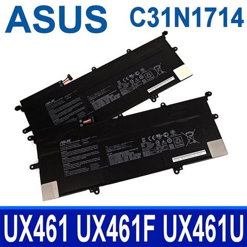 ASUS C31N1714 3芯 華碩電池 ZenBook Flip 14 UX461 UX461F UX461FA UX461FN UX461U UX461UA UX461UN