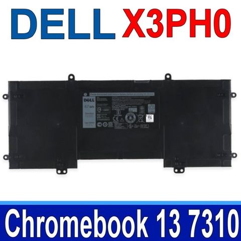DELL X3PH0 6芯 戴爾 電池 92YR1 MJFM6 X3PH0 Chromebook 13 7310