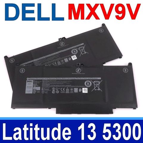 DELL MXV9V 4芯 戴爾 電池 MXV9V 1V1XF 0MXV9V 05VC2M 0820MX N2K62 P96G002 P97G P97G001 P99G P100G001 適用筆電型號： Latitude 13 5300 5300 2-IN-1 Latitude 7300 7400 L7300 L7400