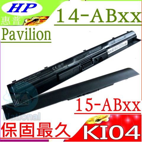 HP 惠普 電池 適用 -Compaq KI04,14-ab,15-ab,17-g,14-ab001,14-ab002,14-ab003tu,14-ab004,14-ab005,14-ab006,14