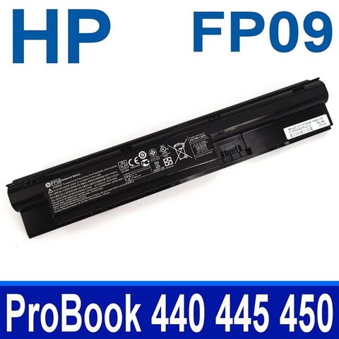 HP FP09 惠普電池 HSTNN-UB4J HSTNN-W92C HSTNN-W93C HSTNN-W94C HSTNN-W95C HSTNN-W96C HSTNN-W97C H6L26UT H6L27AA HSTNN-W98C HSTNN-W99C HSTNN-YB4J 3ICR19/65-3 ProBook 440 445 450 455 470 G0 G1 G2 系列