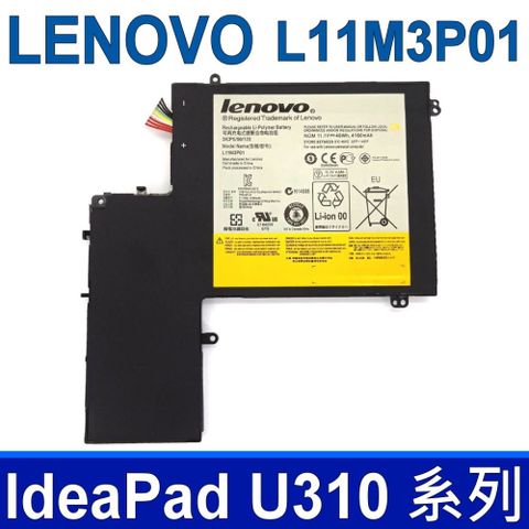 LENOVO U310 聯想 3芯 電池 ideapad U310 4375 MAG6BGE 4375-B2U L11M3P01