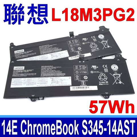 LENOVO 聯想 L18M3PG2 電池 L18D3PG2 L18L3PG2 5B10T04978 ChromeBook 14e 81MH S345 S345-14AST 81WX Laptop 14w 81MQ