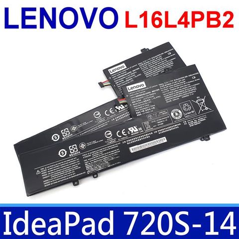 LENOVO L16L4PB2 聯想 電池 IdeaPad 720S-14 14IKB 14IKBR V720-14 V720-14 14IFI 14ISE L16C4PB2 L16M4PB2
