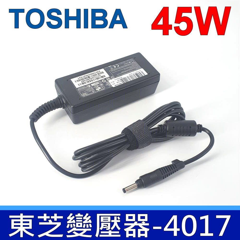 TOSHIBA 東芝 副廠變壓器 19V 2.37A 4.0*1.7mm細口 適用型號  Portege WT310 Z10T Z15T Z20T Satellite P30W P35W NB15T W35T W35DT P25W ACER Altos PS548 PS548-G1 PS548-G2變壓器