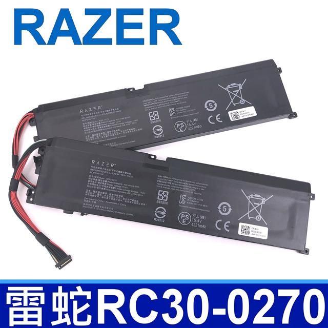 RAZER 雷蛇  RC30-0270 電池 Blade 15 Base 系列 RZ09-0270 RC30-0300 RZ09-0300