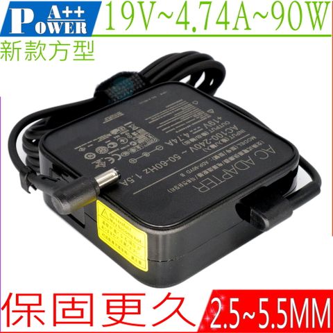 ASUS 19V 4.74A 充電器 (保固更久) 華碩 90W,K450,K550,P450,P550,Q400 Q500,R300,R400,R405,R500 R510,R550,F450F550,PA-1900-24,40 K42 K43 K50 K52 K53 K55 K60 K62 K70 K72 K73 M2400,M50,M51,M6, M9,N45,N50,K50 K52 K53, K55, K72, K73