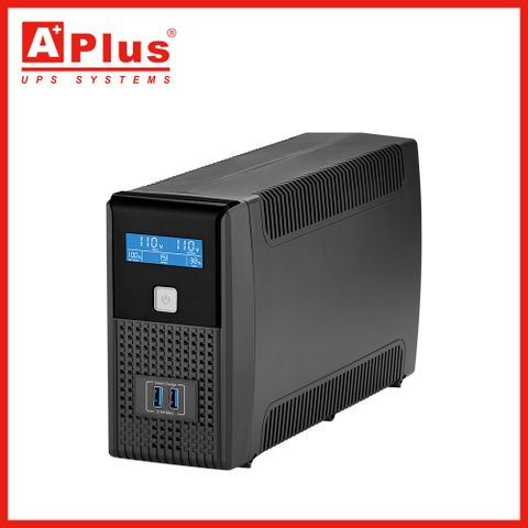 特優Aplus 在線互動式液晶LCD UPS Plus1L-US600N(600VA) 個人用必備