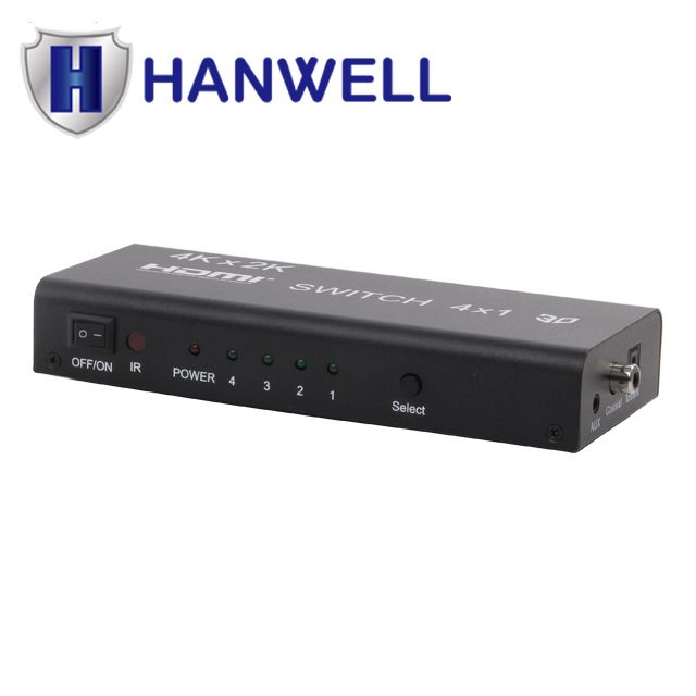 HANWELL HDMI-AS401 影音訊號切換器( 4 IN 1 OUT ) - PChome 24h購物