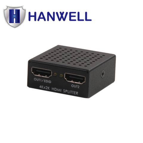 HANWELL 捍衛科技 HS-M102K 影音分配器 ( 1 IN 2 OUT )