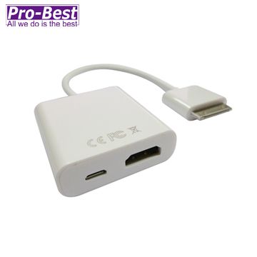 PRO-BEST Apple I系列轉HDMI+MINIUSB L=15cm