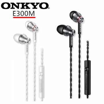 【ONKYO】入耳式 有線耳機E300M