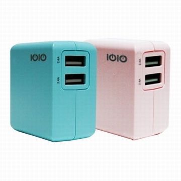 IOIO 十全 智慧型USB輕巧快速充電器ADU-301