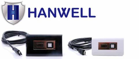 HANWELL PSN-1.8MPLB-H(黑).PSN-1.8MPLW-H(白) HDMI 1.8M專用控制面板