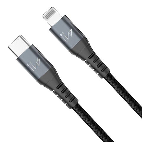 innowatt USB-C to Lightning C94快速充電編織傳輸線 (長度2米/耐折彎設計)