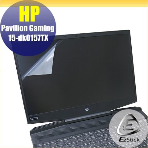 HP 惠普 Pavilion Gaming 15-dk0157TX 15-dk0158TX 15-dk0199TX 系列 靜電式筆電LCD液晶螢幕貼 15.6吋寬 螢幕貼